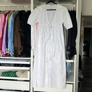 Highlowluxxe x The Drop white Maxi Dress